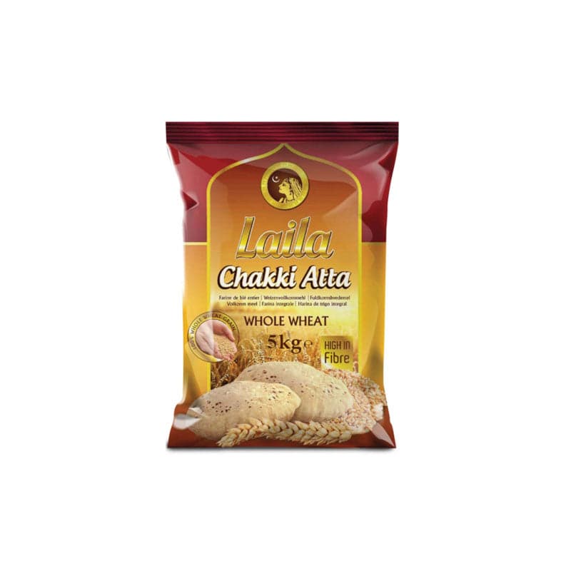 Laila Chakki Atta Whole Wheat 5kg